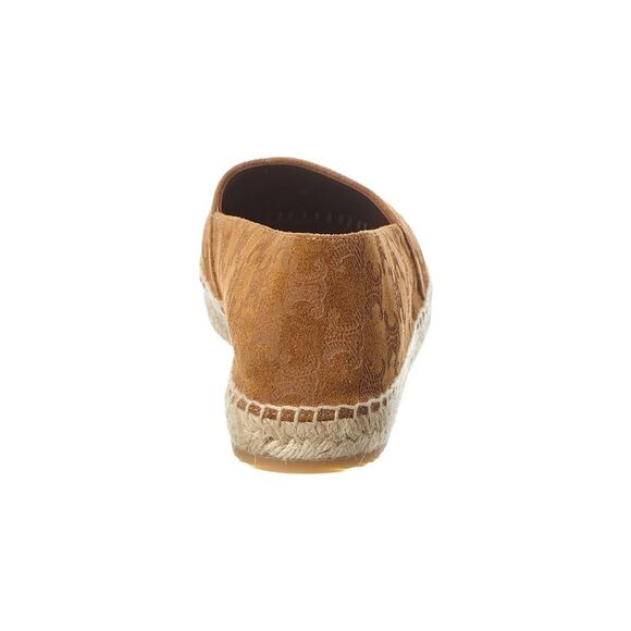 Celine Suede Espadrille, Brown - Picture 3 of 5